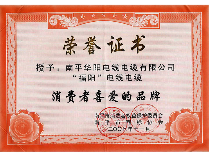 消費者喜愛的品牌